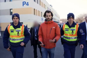 We wanted to ask Viktor Orbán some questions, but were instead taken in by the police
