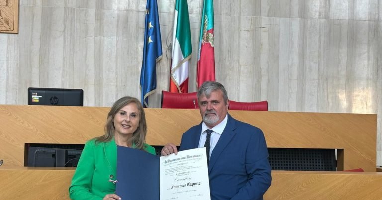 Paolo Capone, il leader Udell'UGL nominato Cavaliere della Repubblica Italiana