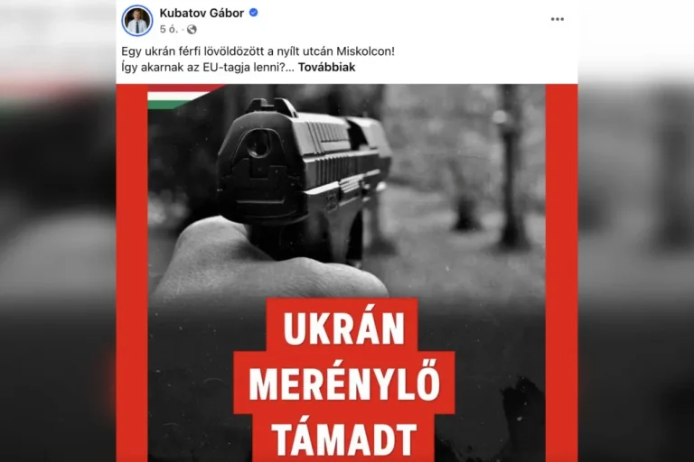 A miskolci rendőrségnek kellett cáfolnia a Kubatov Gábor által is terjesztett álhírt