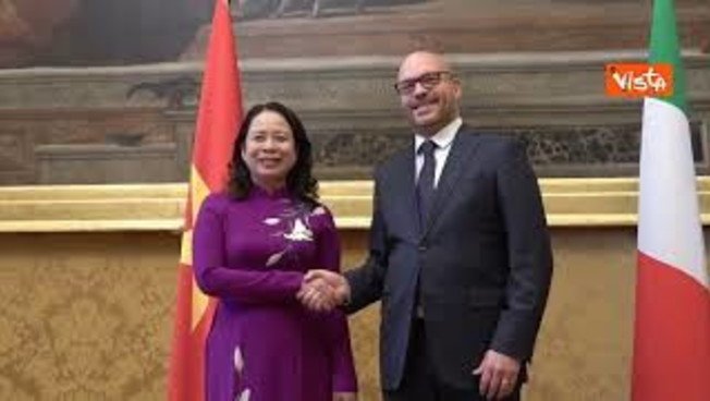 Italia-Vietnam: Fontana ha ricevuto Vice Presidente Vo Thi Anh Xuan