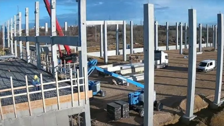 Jó ütemben halad a PHOENIX Pharma új Győri Logisztikai Központjának építése