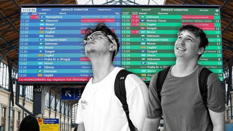 „Tizenöt éve hatalmon vannak, és most a Tiszára fogták?” – izzadó és dühös utasok a MÁV összeomlásáról