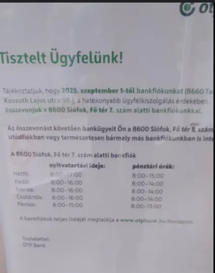 Bezárt a bank, bezárult egy korszak – Tab esete az OTP-vel