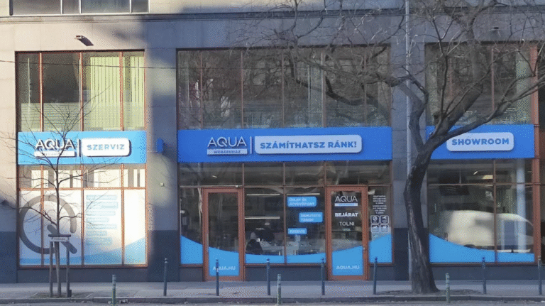 Bezárta üzleteit az Aqua webáruház