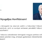 Már az Ügyfélkapun is adóemeléssel és háborúval riogatja a nyugdíjasokat a kormány