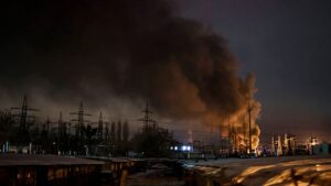 Orosz csapások – egymillió háztartás maradt áram nélkül Ukrajnában