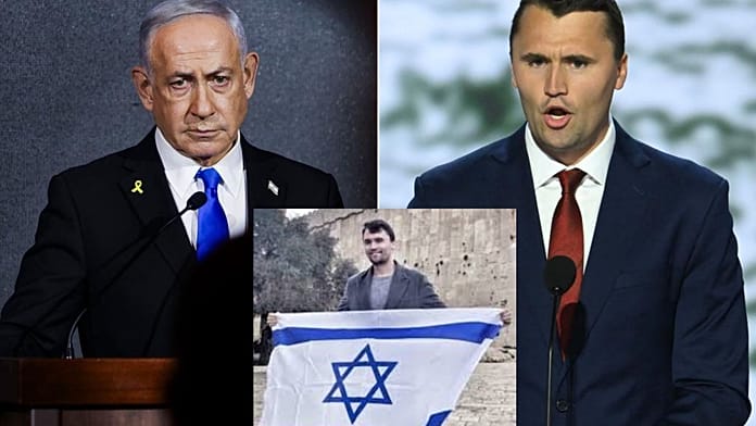 Charlie Kirk vészjósló levele Netanjahunak: „péppé verik Izraelt az információs háborúban”