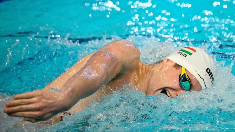 Sárkány Zalán a saját nevével poénkodott, miután aranyérmet nyert az úszó-Eb-n