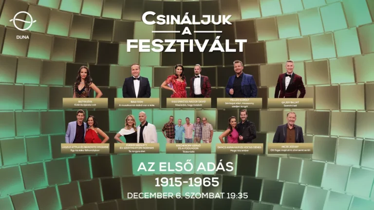 Tánccipőket előkészíteni! – 5 generációnyi slágerrel indul a Csináljuk a fesztivált! 5. évada