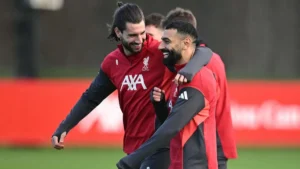 Szoboszlait hibáztatják a Szalah miatt kitört liverpooli botrányért