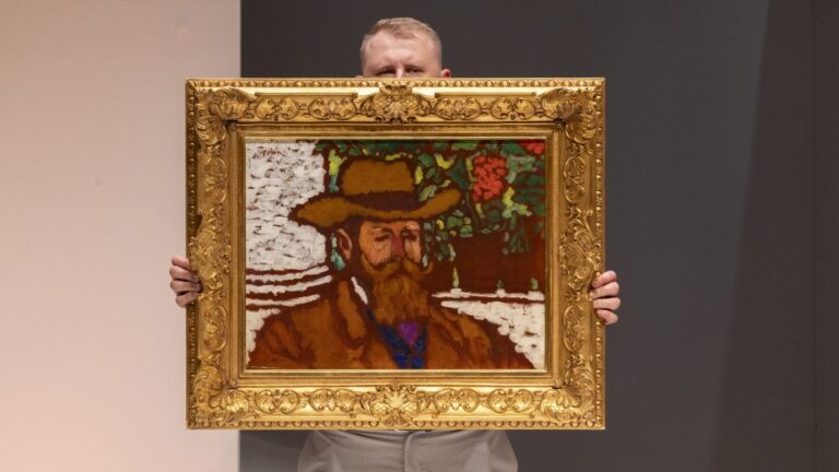 65 millió forintért kelt el egy Rippl-Rónai-festmény a Virág Galéria aukcióján