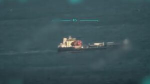 Török hajó ellen indított támadást egy orosz drón