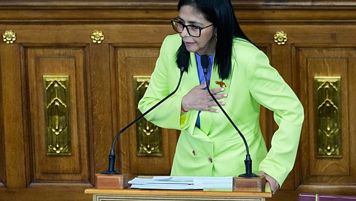 A Fehér Ház szerint Delcy Rodriguez hamarosan Washingtonba látogat