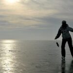 Lékhorgászok és korcsolyázók vették birtokba a befagyott magyarországi tavakat