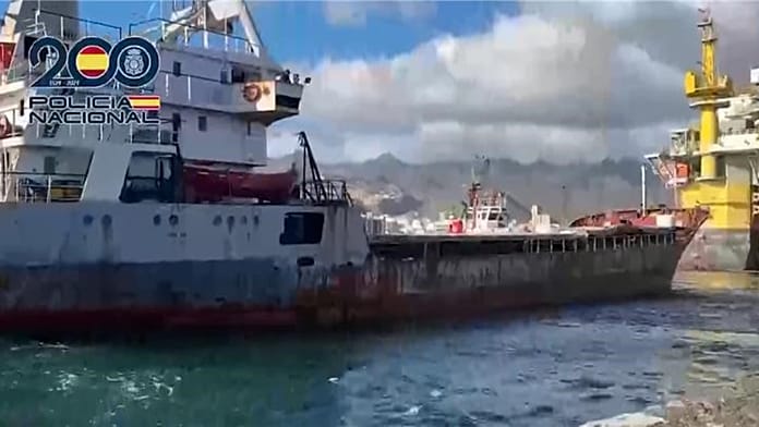 Rekord drogfogás: tíz tonna kokaint foglalt le a spanyol rendőrség az Atlanti-óceánon