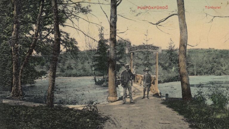 Püspökfürdő: tündértóból a semmibe