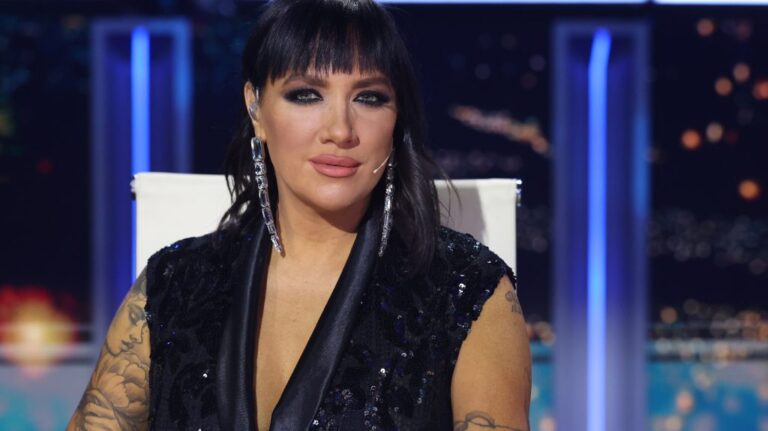 Tóth Gabi videón mutatta meg, hogyan síelnek a kislányával