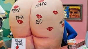 Németország: Trumptól Putyinig – a kölni farsangi kocsik gúnyolják a világ vezetőit
