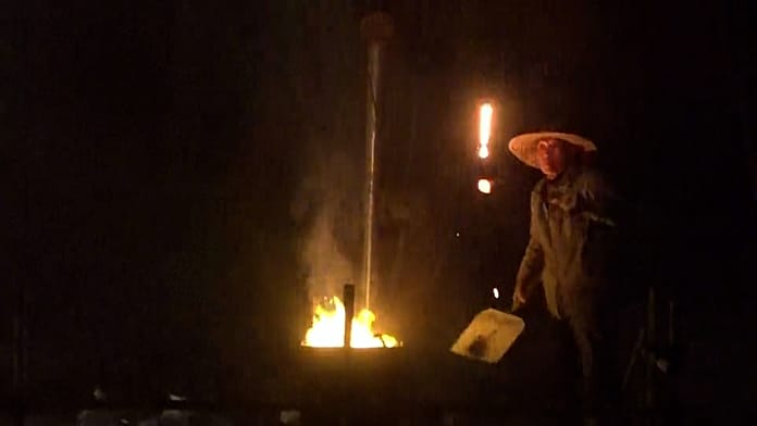 Olvasztottvas-tűzijátékkal készül Peking a holdújévre