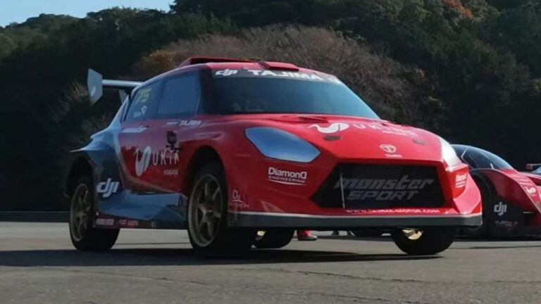 Brutális autószörnyet készítettek a Suzuki Swiftből