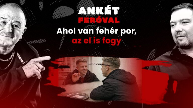 Ankét Feróval – Ahol van fehér por, az el is fogy +videó
