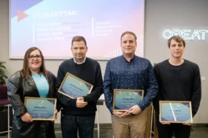 Díjat nyert Brückner Gergely kollégánk a kriptokereskedelemről szóló cikkével