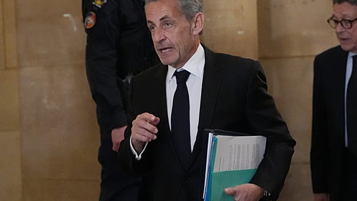 Megkezdődött Nicolas Sarkozy volt francia elnök fellebbviteli pere