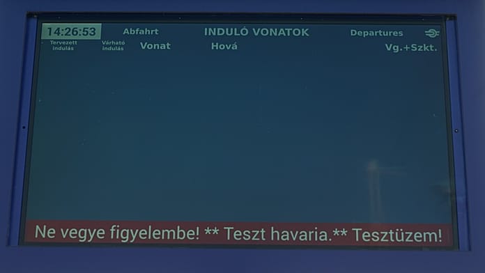 Budapest-Belgrád: csúszik az indulás, nem tudni még, hogy mikortól járhatnak személyszállító vonatok