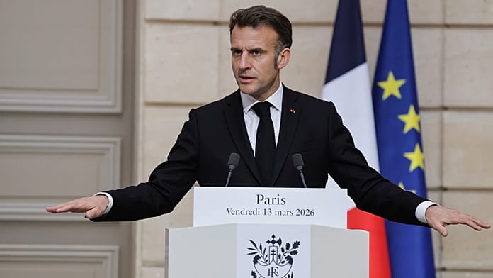 Macron szerint elfogadhatatlan, hogy Irán célba vette Franciaországot is