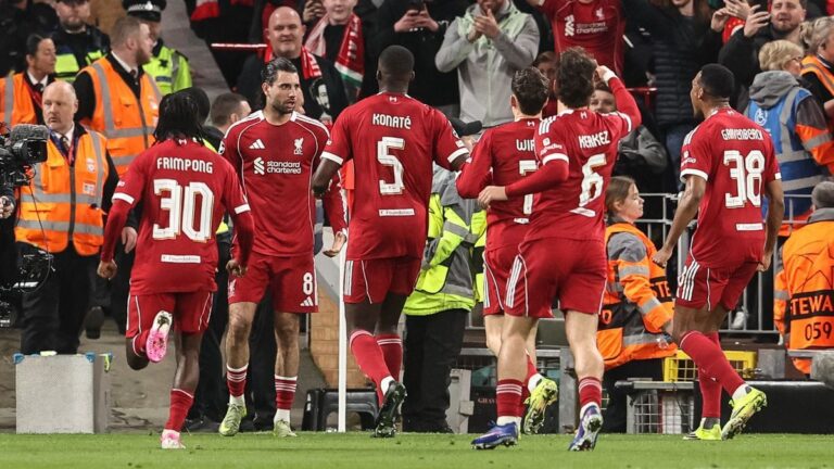 Lenézik Szoboszlaiékat: kiderült, milyen esélyt adnak a Liverpoolnak a BL-ben