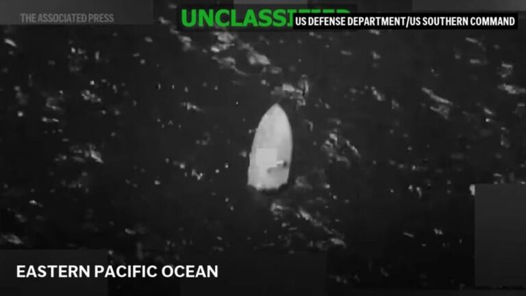 Trump hadat üzent a kábítószercsempészeknek