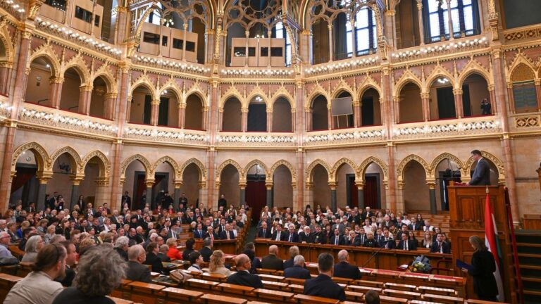 A mártírsorsú felvidéki politikusra emlékeztek az Országházban