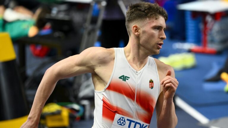 Molnár Attila bejutott a fedettpályás világbajnokság döntőjébe 400 méteren