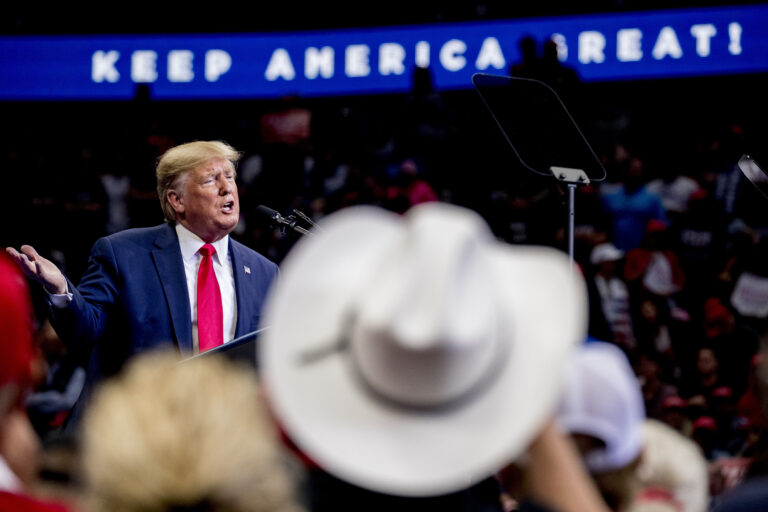 Trump plays Texas hold ’em with Senate endorsement