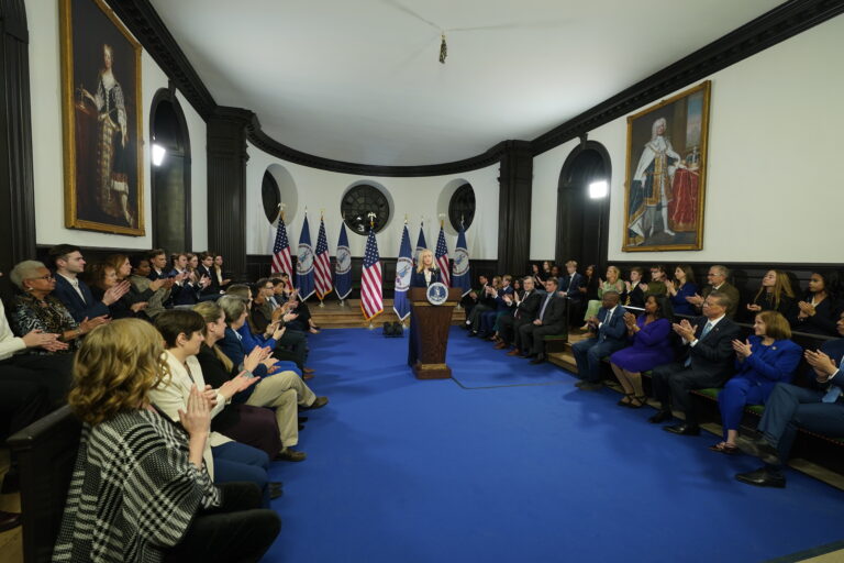 Abigail Spanberger gave Democrats’ response to Trump. But she didn’t have the stage to herself.