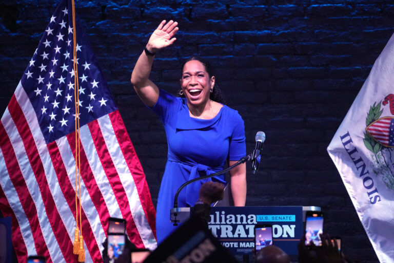 Stratton wins Illinois primary, giving Dems another Black female senator