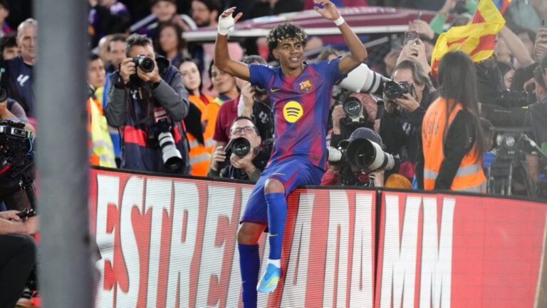 Yamal focisulit tartott a Barca városi riválisa ellen