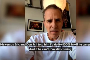 Ketrecharcra hívta ki Joe Biden fia Donald Trump két fiát