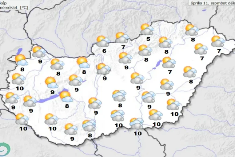 Rekordközeli hideget hozott az éjszaka