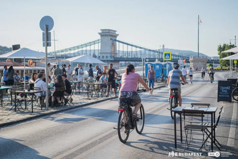 A május elsejei hosszú hétvégére megnyílik a pesti alsó rakpart a gyalogosok előtt