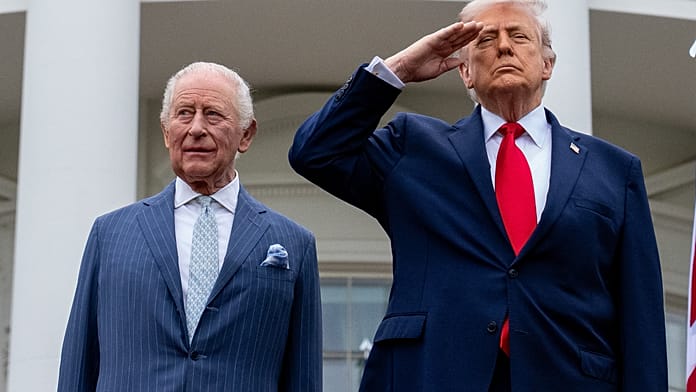 Trump azt állítja, III. Károly egyetért vele Iránnal kapcsolatban