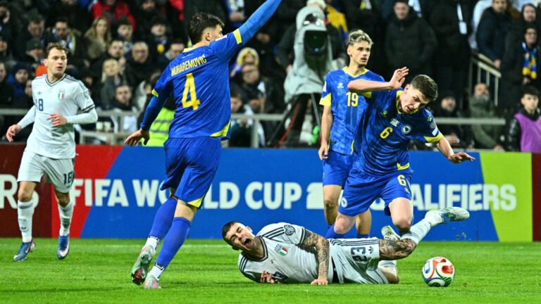 Piros lap és tizenegyespárbaj a bosnyák–olasz pótselejtezőn, Olaszország lemaradt a vb-ről!
