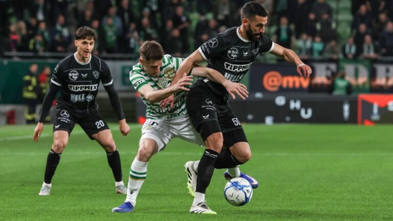 Hihetetlen potyagól segítette ki az egy félidőn át rosszul játszó Fradit