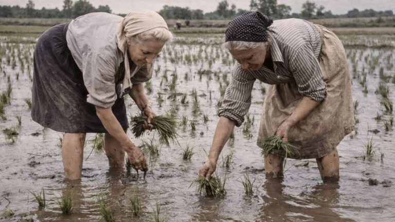 Claire Kenneth és Bethlen Margit a kitelepítésben
