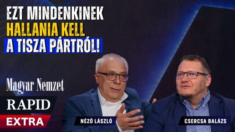 Rapid extra – A Tisza mindent elvenne a családoktól, amit az Orbán-kormány adott + videó