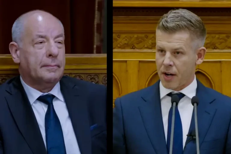 Így osztotta ki Magyar Péter első miniszterelnöki beszédében a teremben ülő Sulyok Tamás köztársasági elnököt