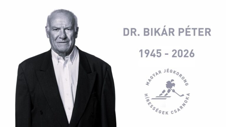 Meghalt Bikár Péter, a magyar jégkorong meghatározó alakja