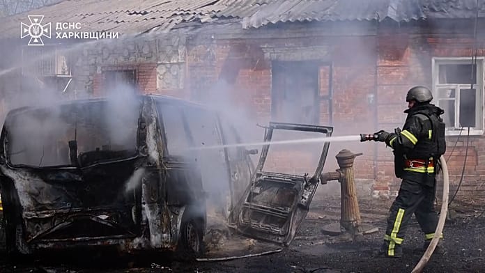 Orosz csapás Harkiv lakónegyedére, fokozódnak a dróntámadások