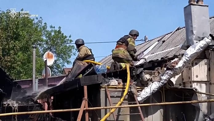 Orosz csapás Szumira: hat sebesült, tömeges dróntámadás Ukrajna ellen