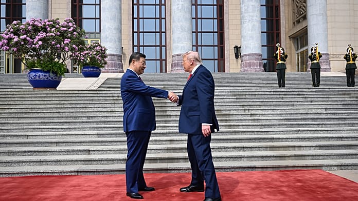 Videón: Trump első pekingi napjának legfontosabb pillanatai